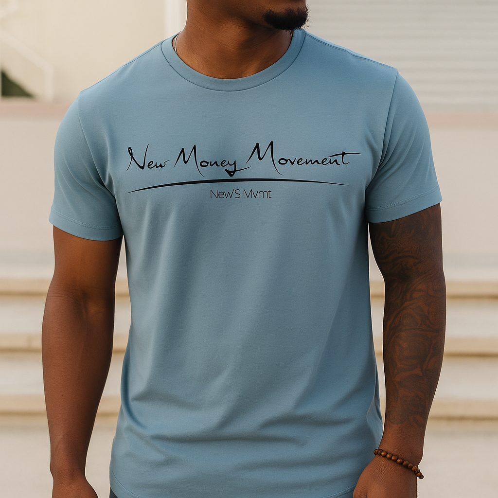 New $ Movement Short Sleeve Tee