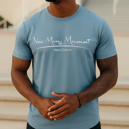 New $ Movement Short Sleeve Tee