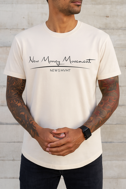 New $ Movement Short Sleeve Tee