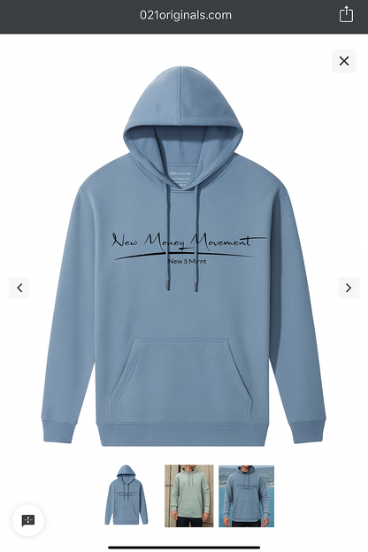 New $ Movement Hoodie