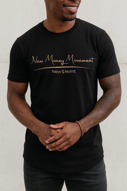 New $ Movement Short Sleeve Tee