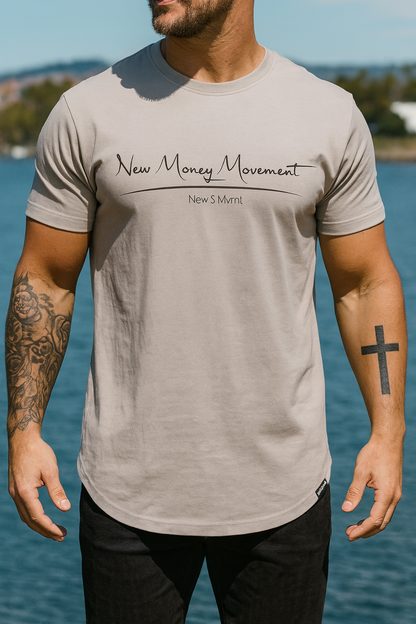 New $ Movement Short Sleeve Tee